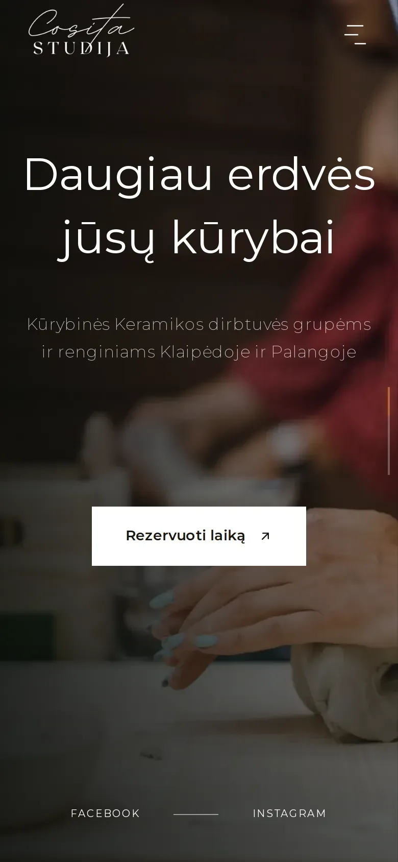 cosita.lt pradinis puslapis telefone