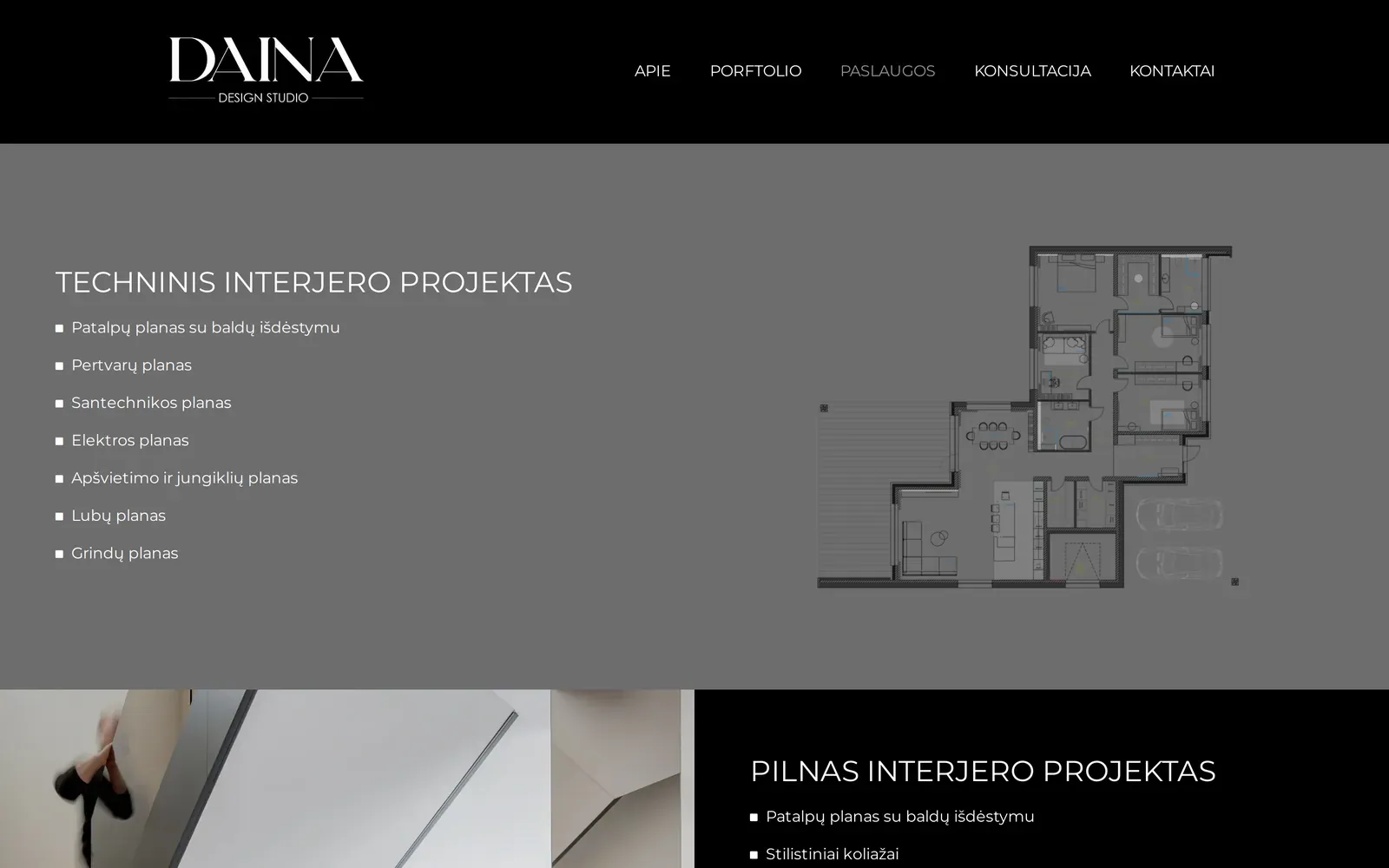 dainadesignstudio.lt – interjero paslaugų paketai