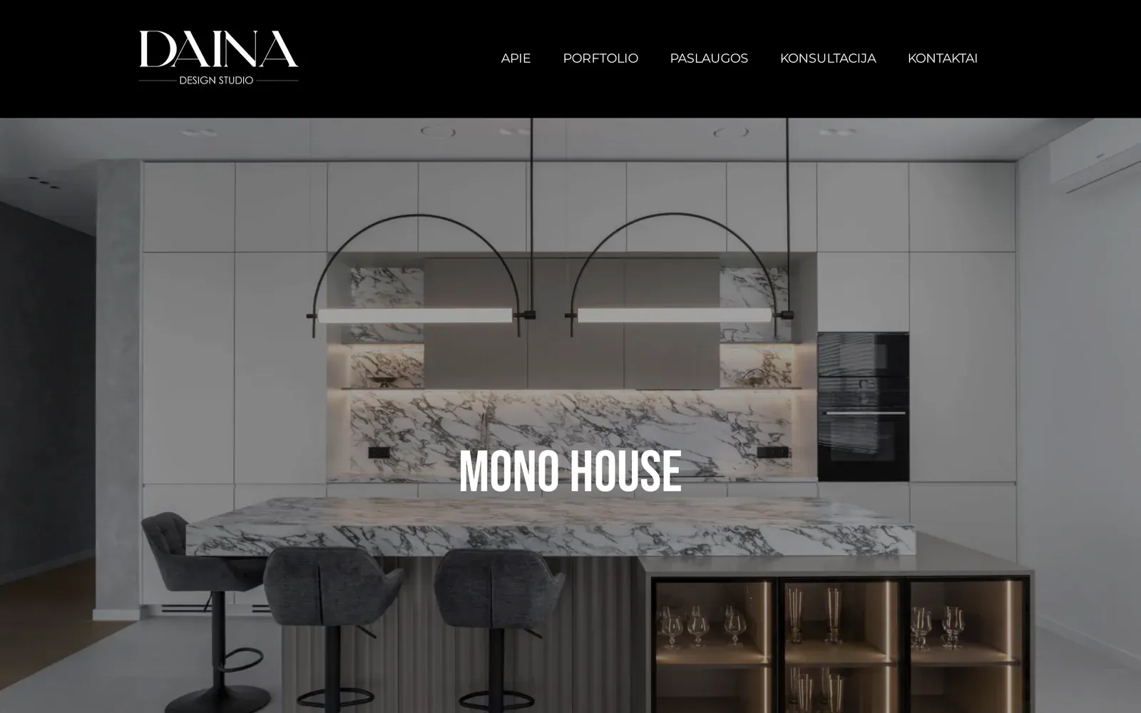 dainadesignstudio.lt – projekto puslapis – Mono House