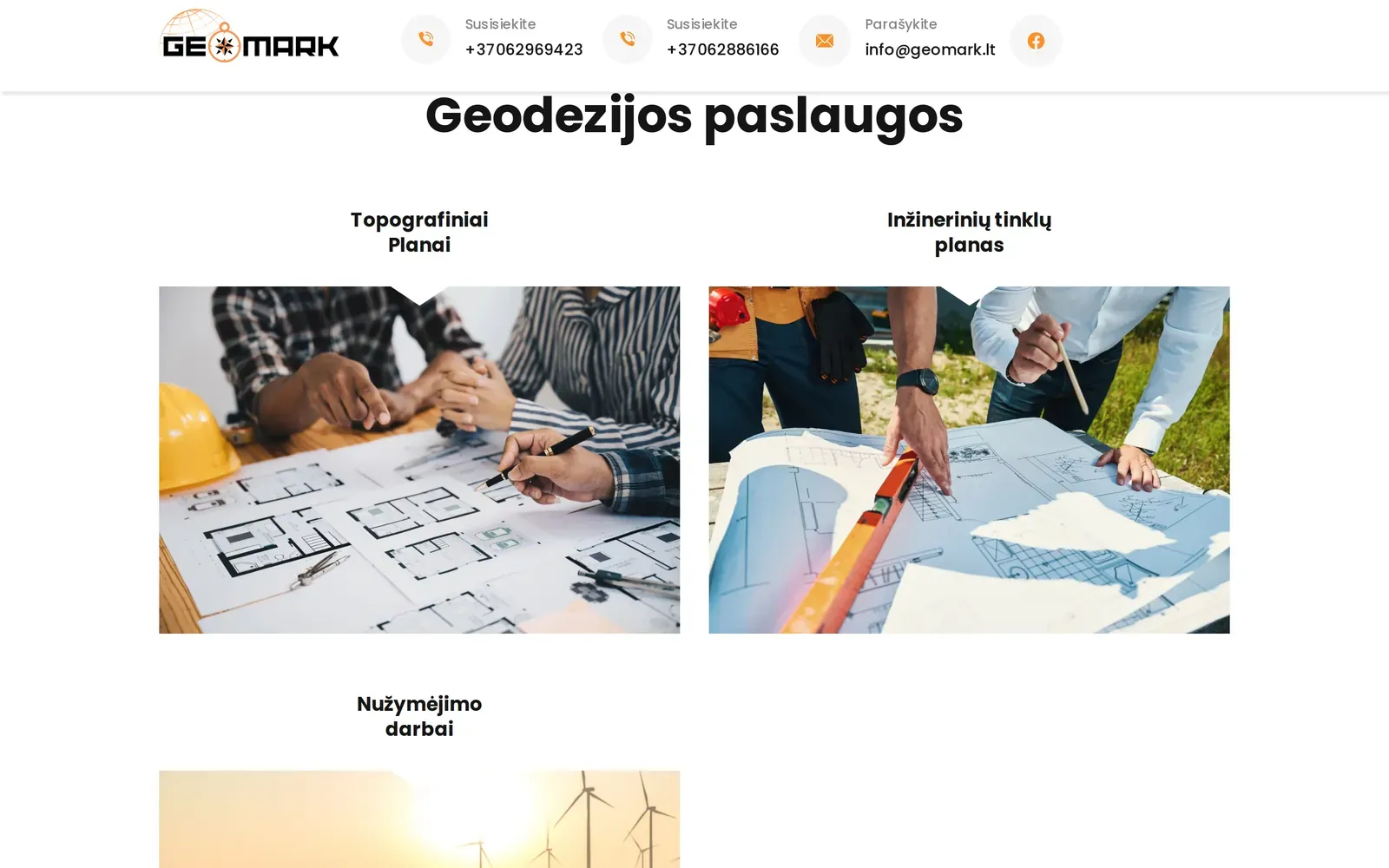 geomark.lt – geodezijos paslaugos
