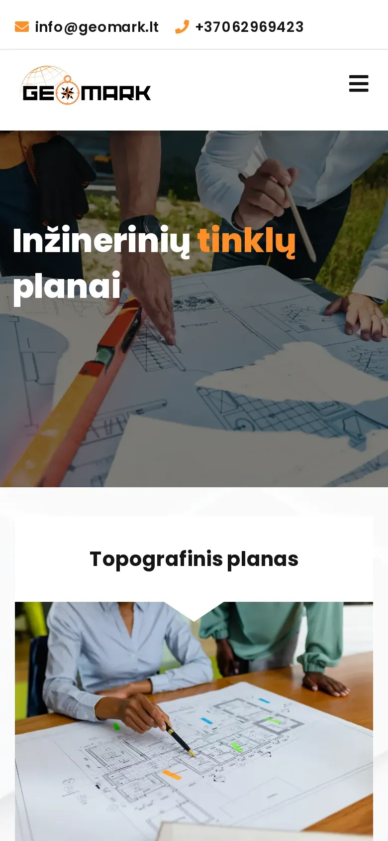 geomark.lt pradinis puslapis telefone