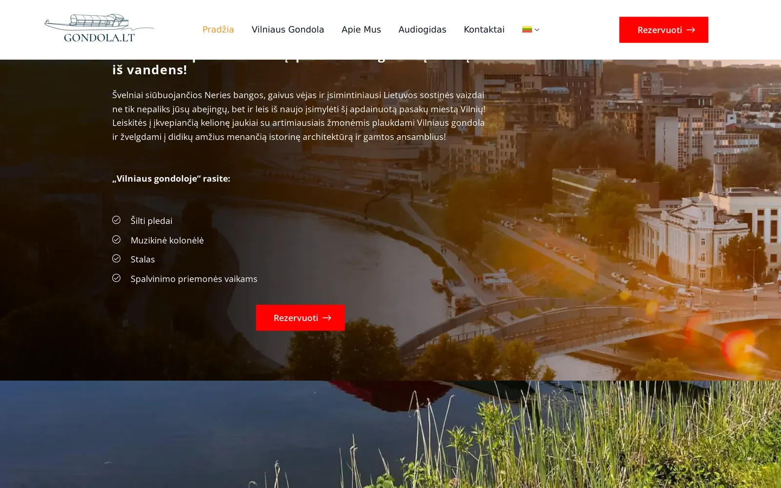 gondola.lt – pradinis puslapis – Vilniaus ir Trakų maršrutai