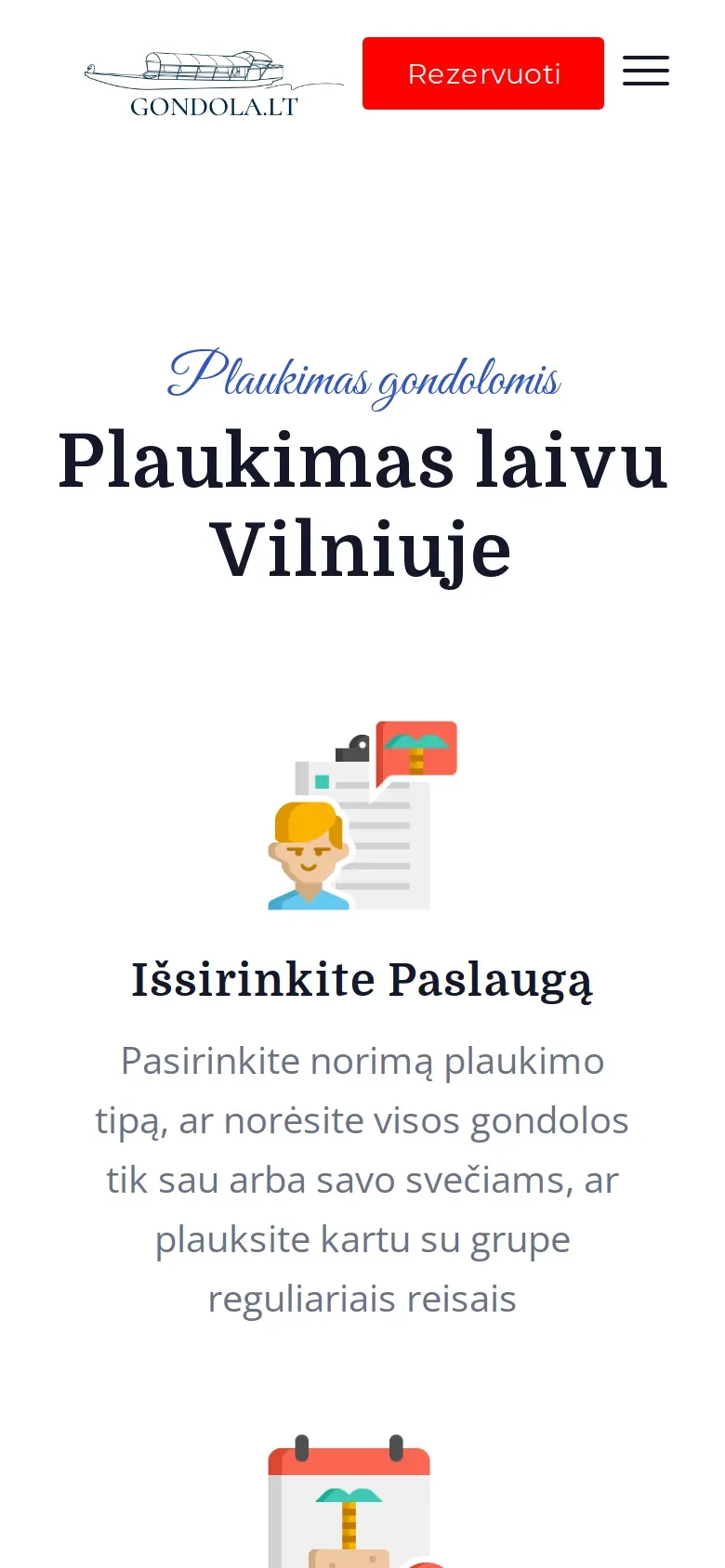 gondola.lt pradinis puslapis telefone