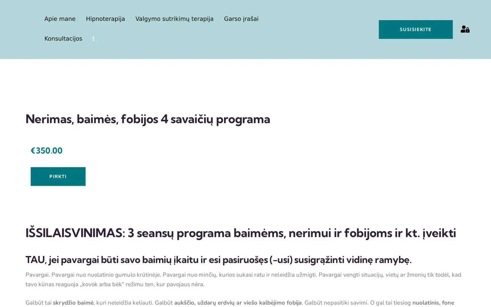 hypnokodas.lt – programos puslapis