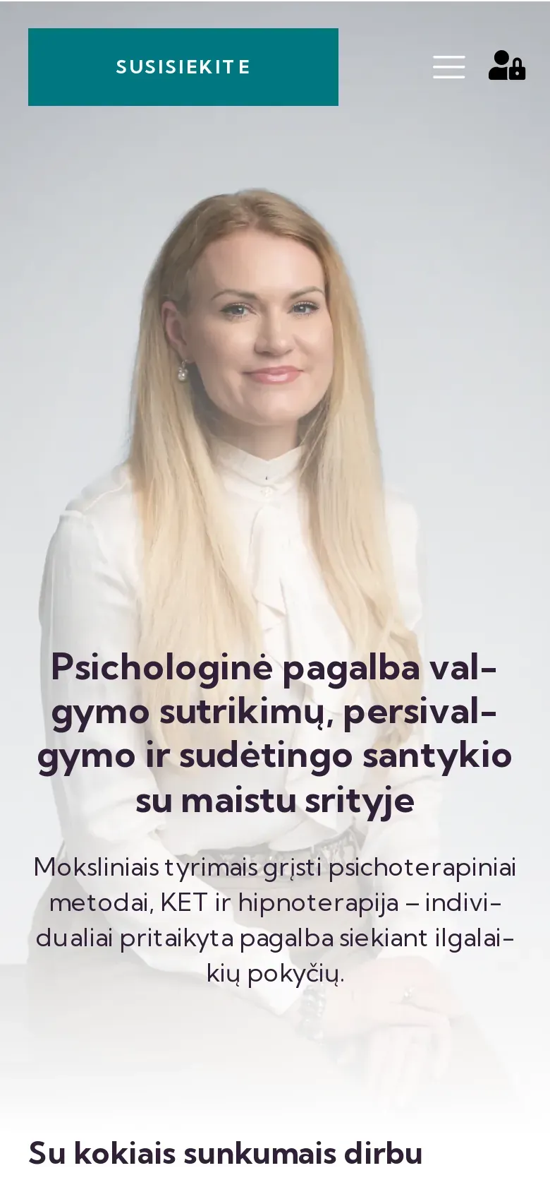 hypnokodas.lt pradinis puslapis telefone