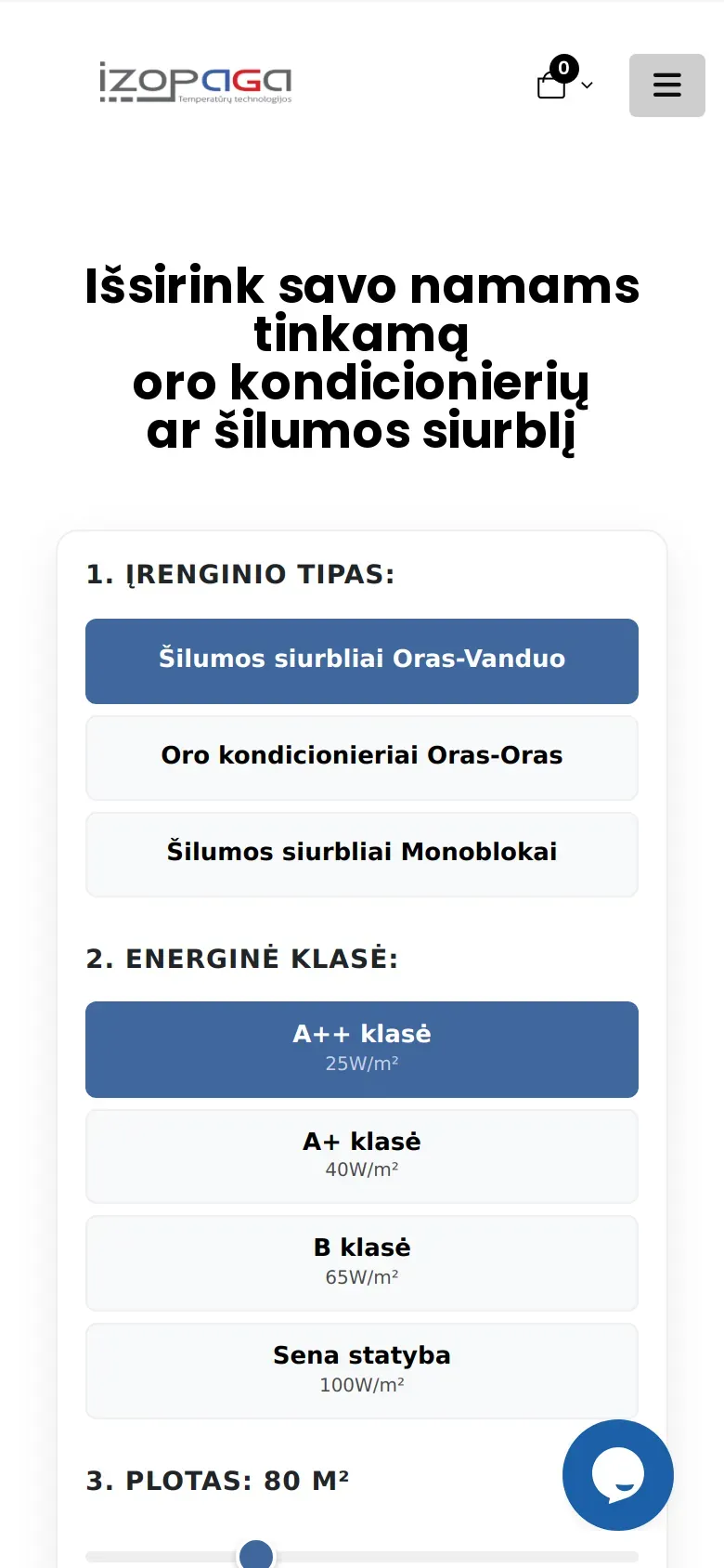 izopaga.lt pradinis puslapis telefone