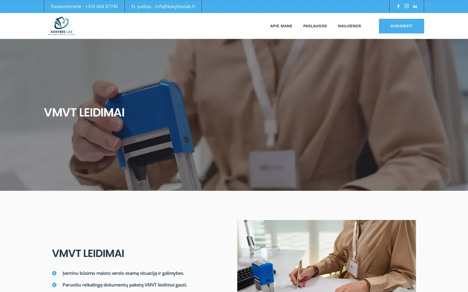 kokybeslab.lt – paslauga – VMVT leidimai