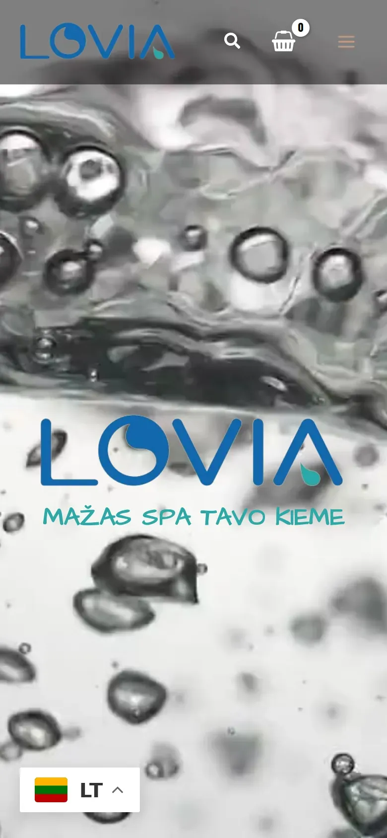 loviaspa.lt pradinis puslapis telefone