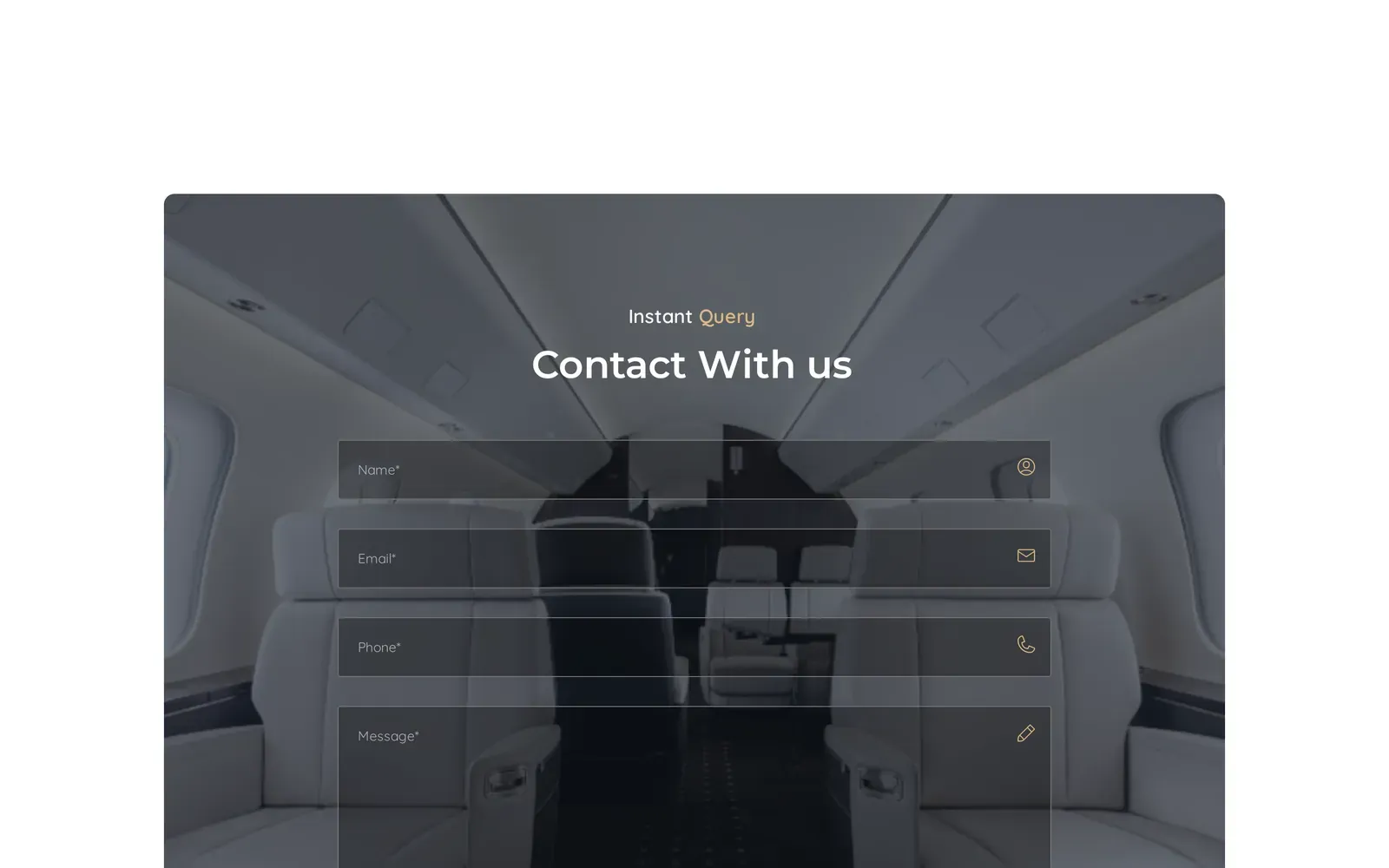 m2-aero.com – kontaktų sekcija