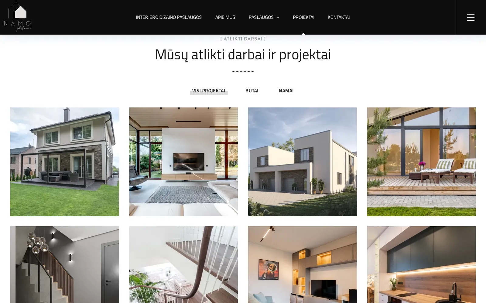 namoforma.lt – projektų galerija