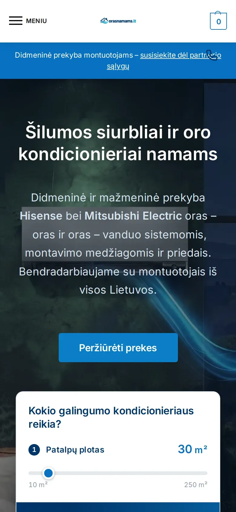 orasnamams.lt pradinis puslapis telefone
