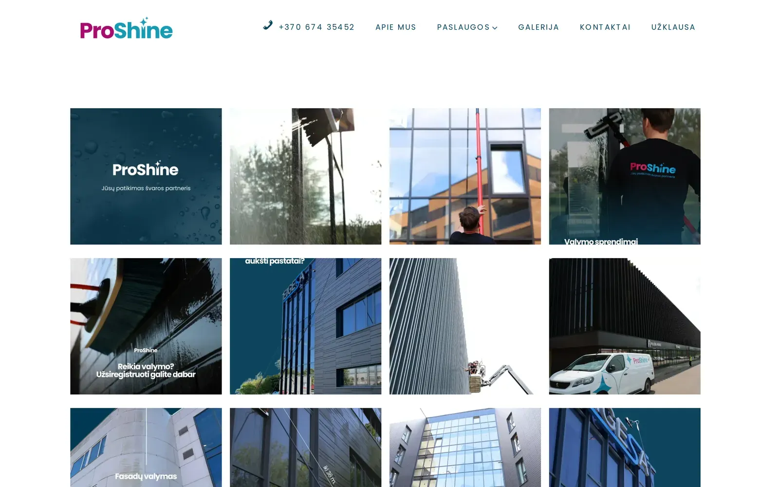proshine.lt – darbų galerija